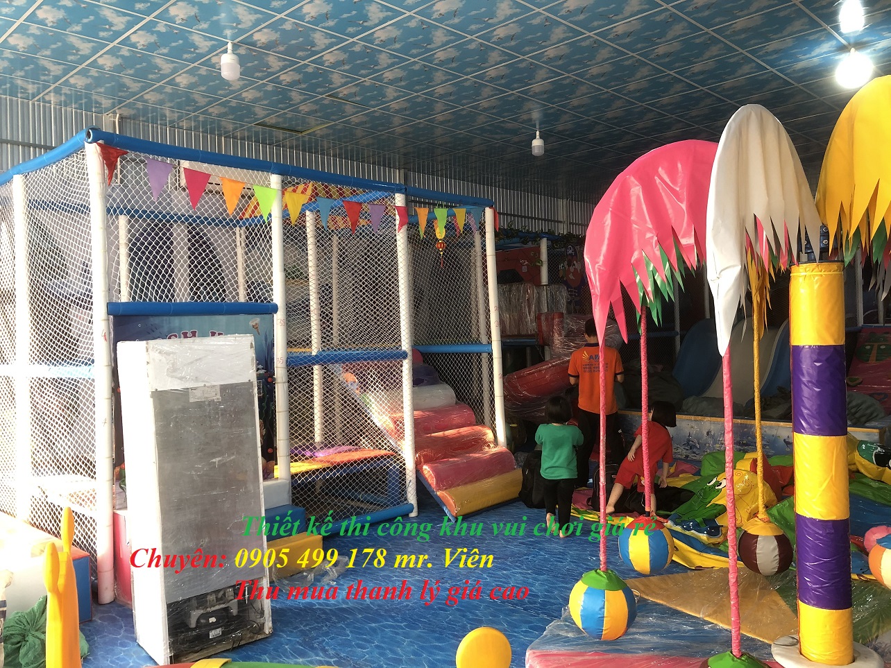 BÁO GIÁ LẮP ĐẶT KHU VUI CHƠI THANH LÝ AN TOÀN - GIÁ TỐT NHẤT THỊ TRƯỜNG