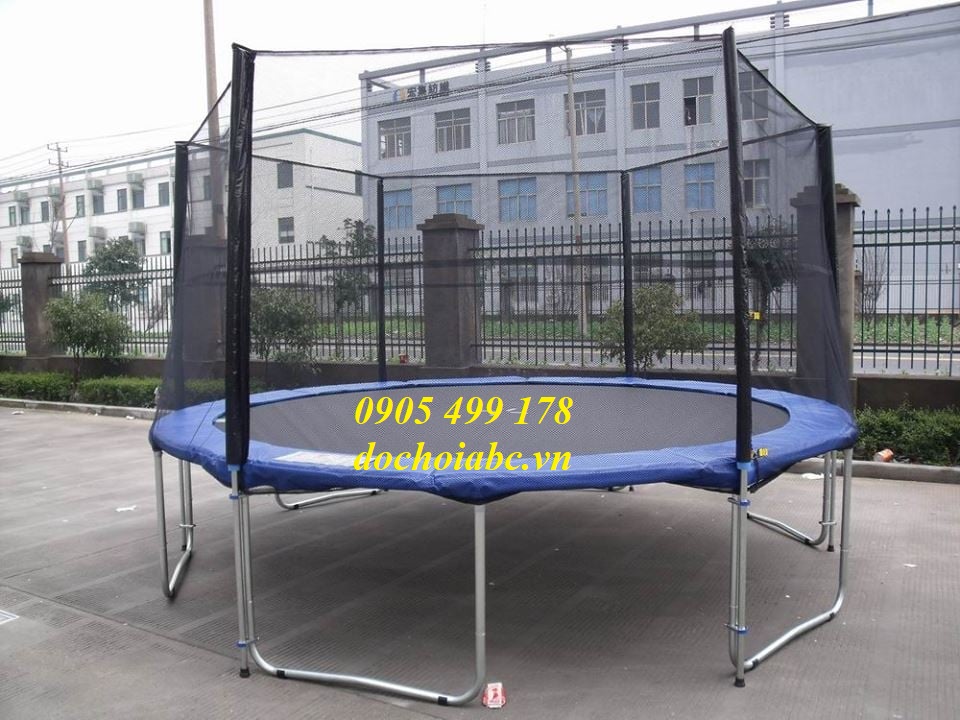 SÀN NHÚN THỂ DỤC CÓ LƯỚI QUÂY CHO BÉ ABC 05