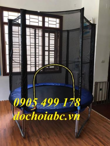 SÀN NHÚN THỂ DỤC CÓ LƯỚI QUÂY CHO BÉ  ABC  06