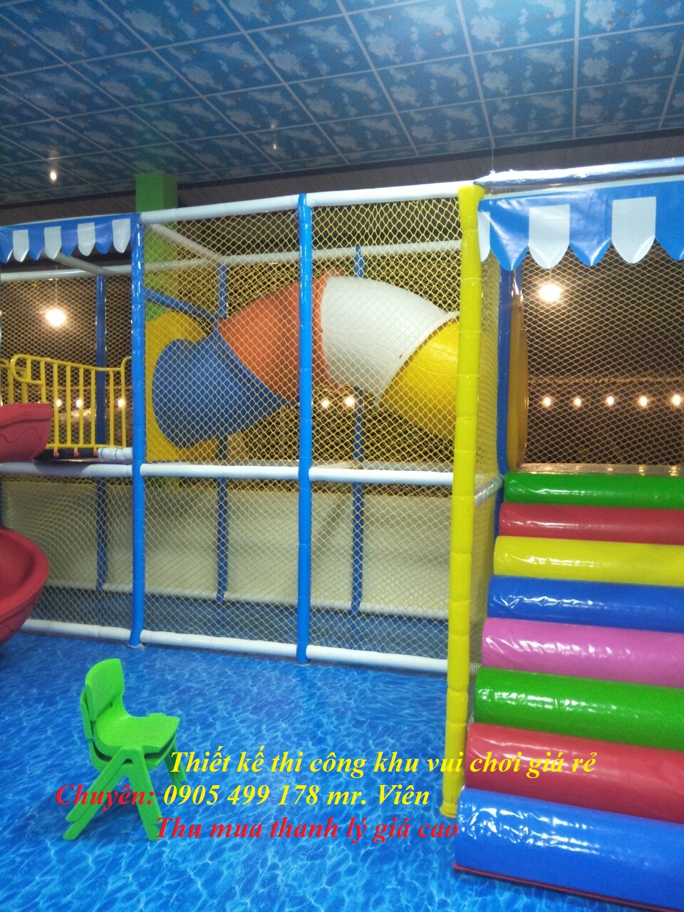Thi Công, Lắp Đặt Khu Vui Chơi Trẻ Em An Toàn - Giá Rẻ Nhất Tại Hồ Chí Minh