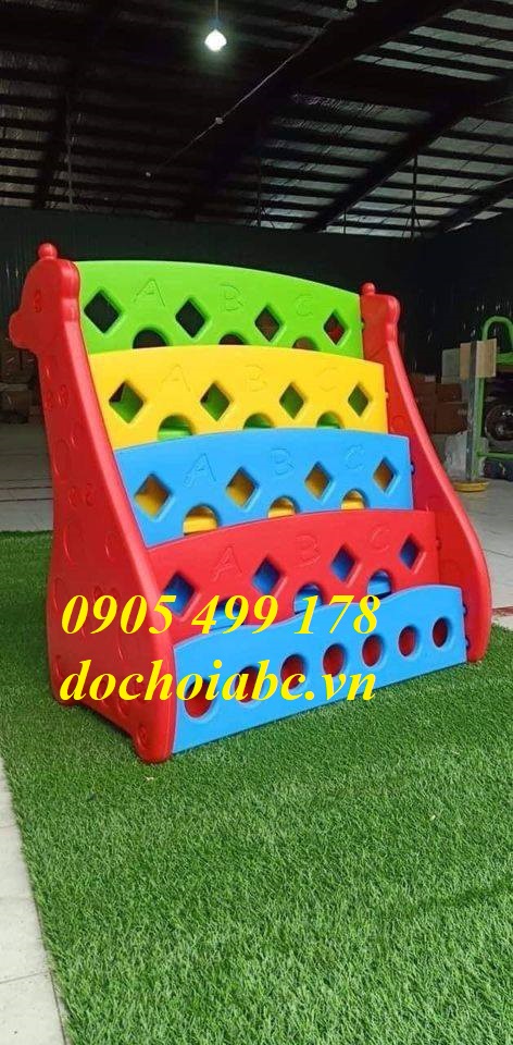 KỆ GIÁ SÁCH CON HƯƠU CHO BÉ MẦM NON