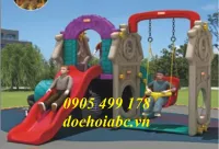BỘ LIÊN HOÀN CẦU TRƯỢT XÍCH ĐU HẦM CHUI ĐA NĂNG NHẬP KHẨU CHO BÉ