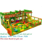 THIẾT KẾ KHU VUI CHƠI LIÊN HOÀN CHO BÉ KẾT HỢP KINH DOANH QUÁN CAFE  HIỆU QUẢ