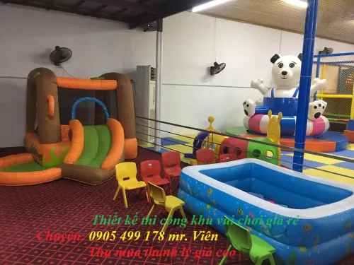 Dich vụ chuyên tư vấn - lắp đặt khu vui chơi liên hoàn thanh lý chuyên nghiệp nhất