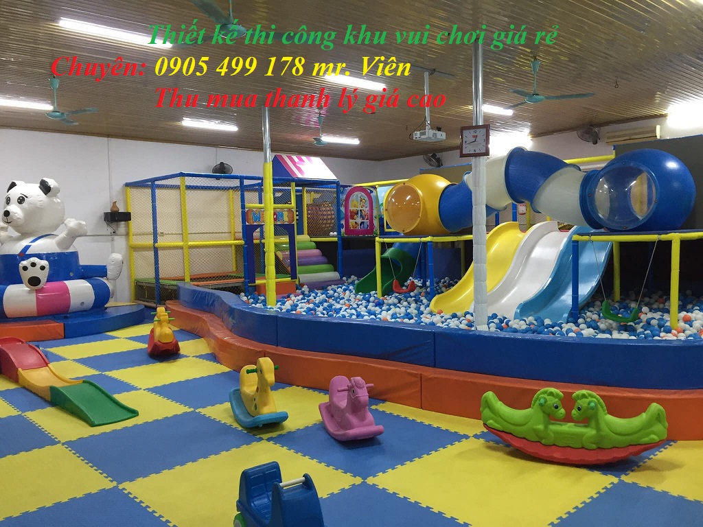 Thi Công Lắp Đặt Khu Vui Chơi Trẻ Em Thanh Lý Giá Tốt Nhất