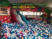 Nhận Thiết Kế  Nhà Banh Liên Hoàn Trong Nhà Chất Lượng Nhất