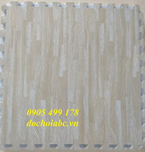Thảm Xốp Lót Sàn Hình Vân Gỗ 60 x 60 cm