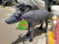 Tượng Con Trâu Vườn Cổ Tích ABC157 - 004