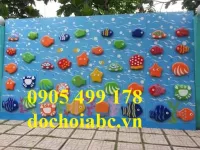 BỘ TƯỜNG VẬN ĐỘNG LEO NÚI CHO BÉ NGOÀI TRỜI