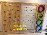 VÁCH LEO NÚI KÈM LEO DÂY, LỐP XE ĐA NĂNG CHO BÉ