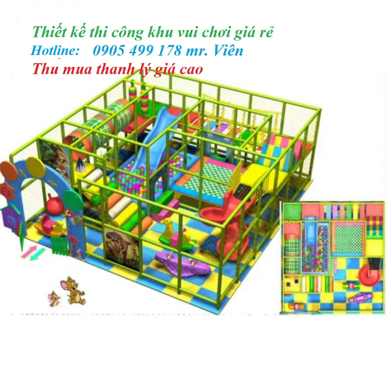 TƯ VẤN - THIẾT KẾ KHU VUI CHƠI TRẺ EM TẠI NÔNG THÔN GIÁ RẺ - LỢI NHUẬN CAO