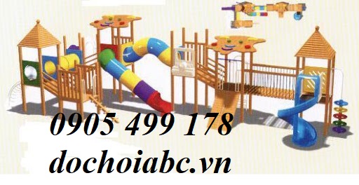 BỘ CẦU TRƯỢT LIÊN HOÀN BẰNG GỖ CHO BÉ ABC -014