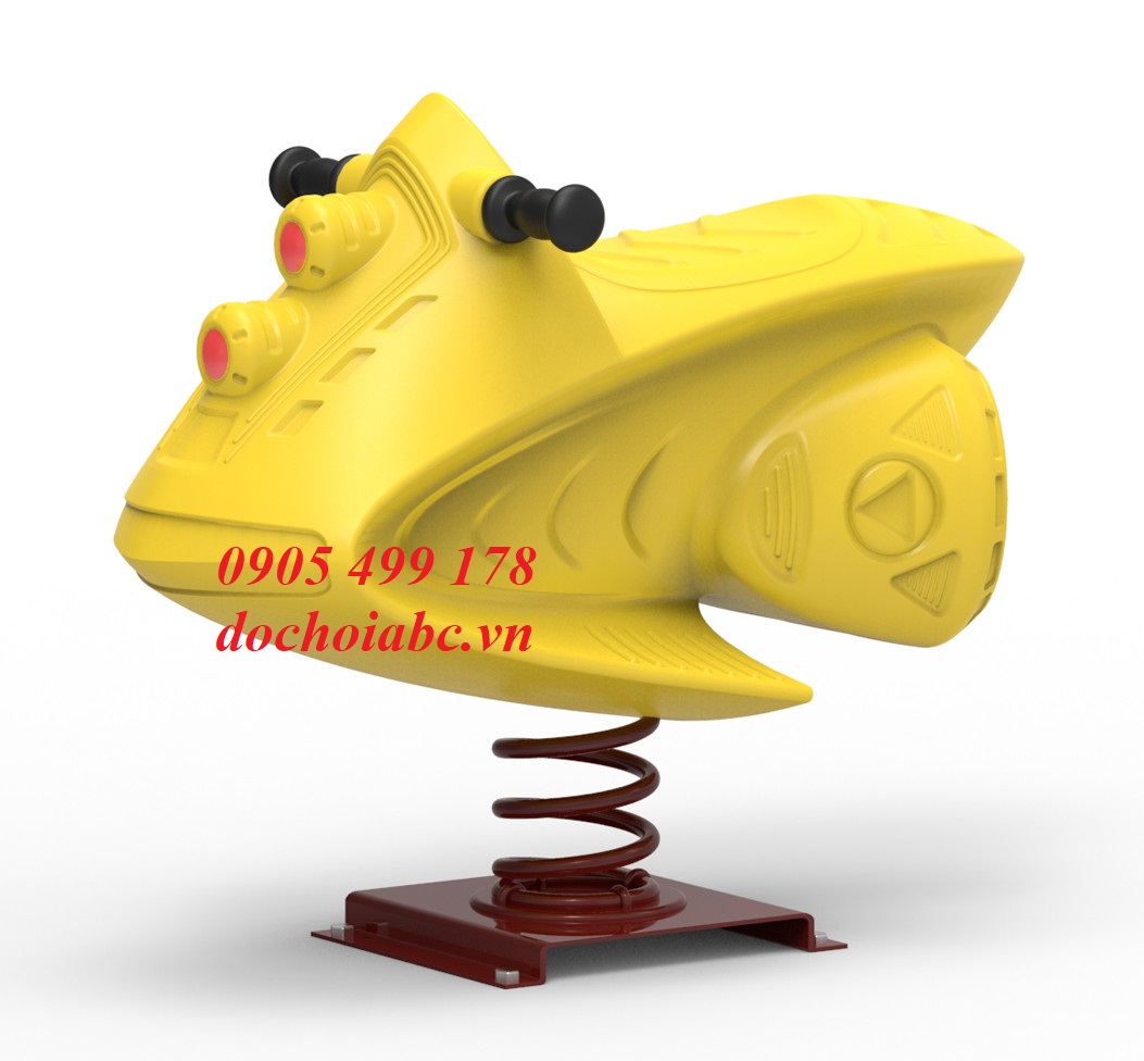 THÚ NHÚN LÒ XO HÌNH TÀU LƯỢN ABC - 005