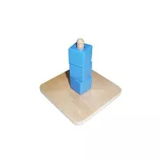 Các khối lập phương Xếp trên Trục đứng