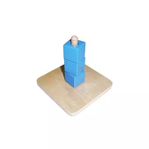 Các khối lập phương Xếp trên Trục đứng