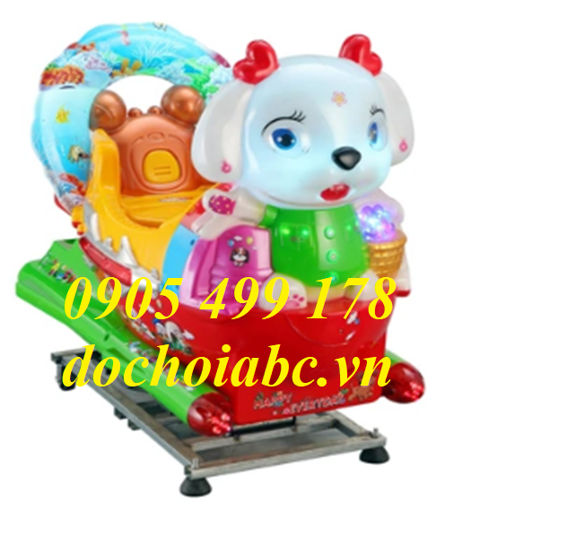 XE THÚ NHÚN ĐIỆN CHÚ CHÓ ABC -026