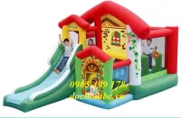 NHÀ PHAO HÌNH NGÔI NHÀ CỔ TÍCH ABC -003