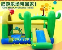 NHÀ PHAO- NHÀ HƠI MINI CHO BÉ ABC -004