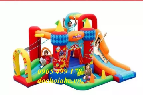NHÀ HƠI - NHÀ PHAO MINI CHO BÉ ABC - 005