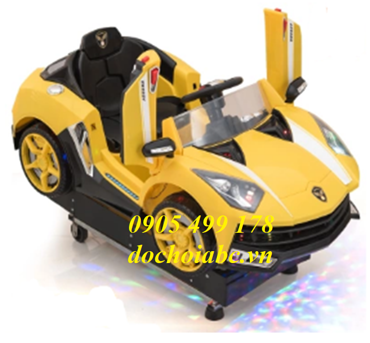 Xe thú nhún điện Lamborghini mini ABC -030