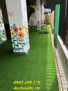 THẢM CỎ NHÂN TẠO LÀM SÂN CHƠI CHO TRƯỜNG MẪU GIÁO