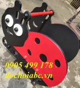 THÚ NHÚN LÒ XO 2 TẤM HÌNH CON BỌ CÁNH CAM