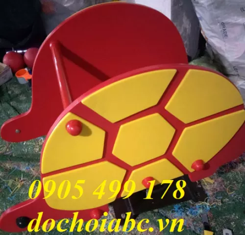 THÚ NHÚN LÒ XO 2 TẤM HÌNH CON RÙA