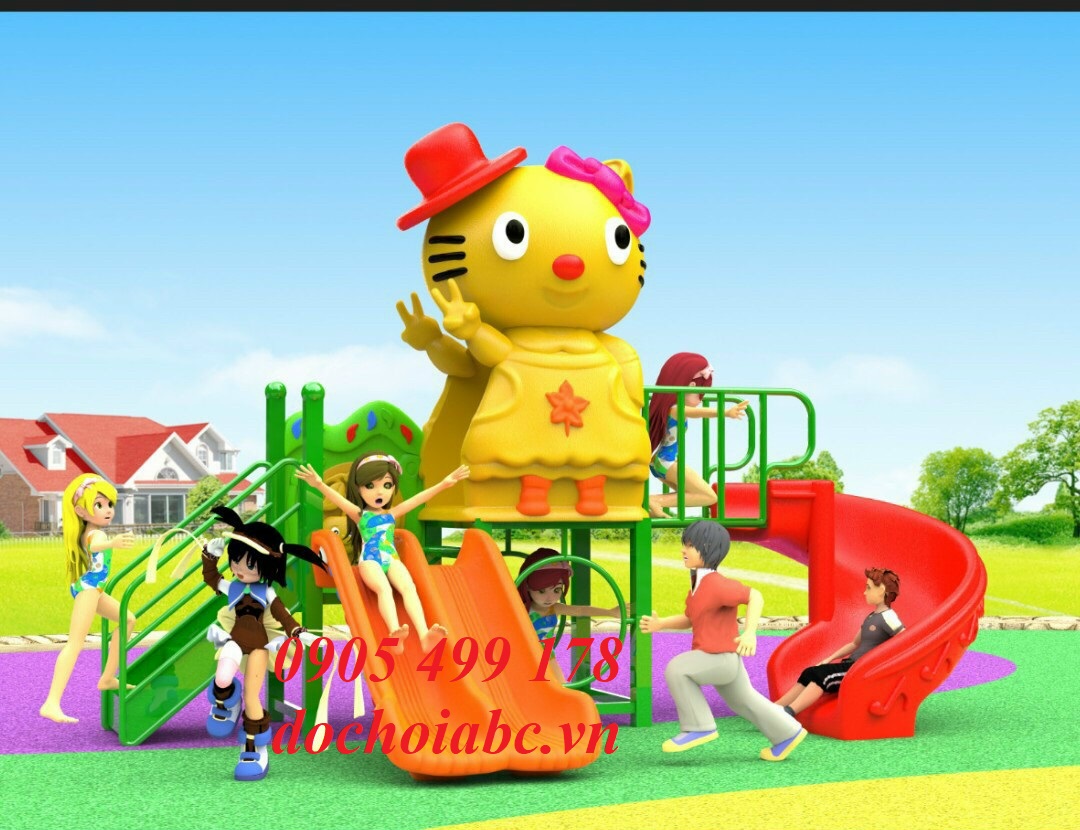 BỘ CẦU TRƯỢT LIÊN HOÀN NHẬP KHẨU TRẺ EM ABC -018