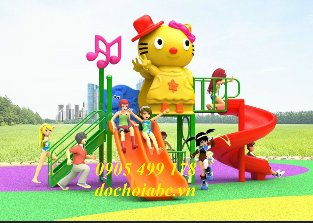 CẦU TRƯỢT LIÊN HOÀN NHẬP KHẨU CHO BÉ ABC -016