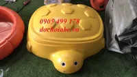 BỂ CHƠI CÁT NƯỚC HÌNH CON RÙA CHO BÉ MẦM NON