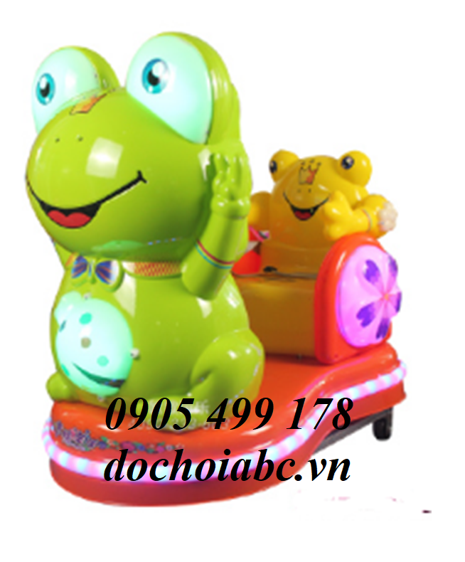 Thú nhún điện nhập khẩu hình chú ếch ABC - 043