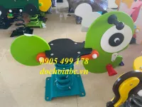 THÚ NHÚN LÒ XO 1 TẤM HÌNH CON GẤU TRÚC