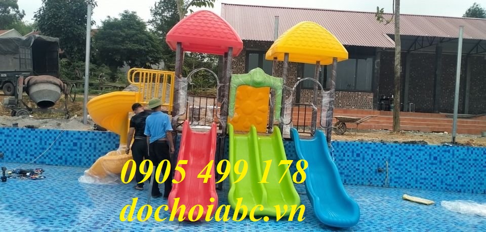 BỘ CẦU TRƯỢT CÔNG VIÊN NƯỚC CHO TRẺ EM GIÁ RẺ - CHẤT LƯỢNG NHẤT
