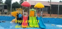 BỘ CẦU TRƯỢT CÔNG VIÊN NƯỚC CHO TRẺ EM GIÁ RẺ - CHẤT LƯỢNG NHẤT