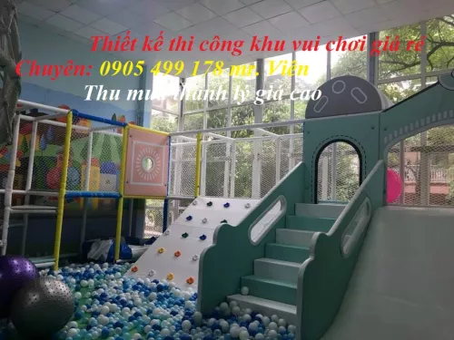 NHẬN LẮP ĐẶT KHU VUI CHƠI TRẺ EM KẾT HỢP KINH DOANH QUÁN CAFE