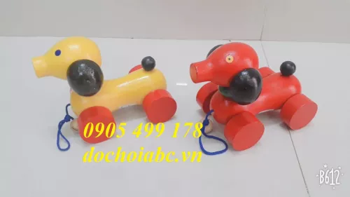ĐỒ CHƠI GỖ THÚ KÉO DÂY
