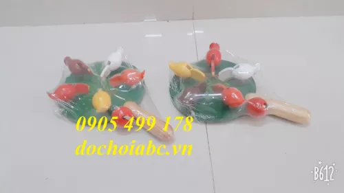ĐỒ CHƠI GỖ THÔNG MINH GÀ MỔ THÓC