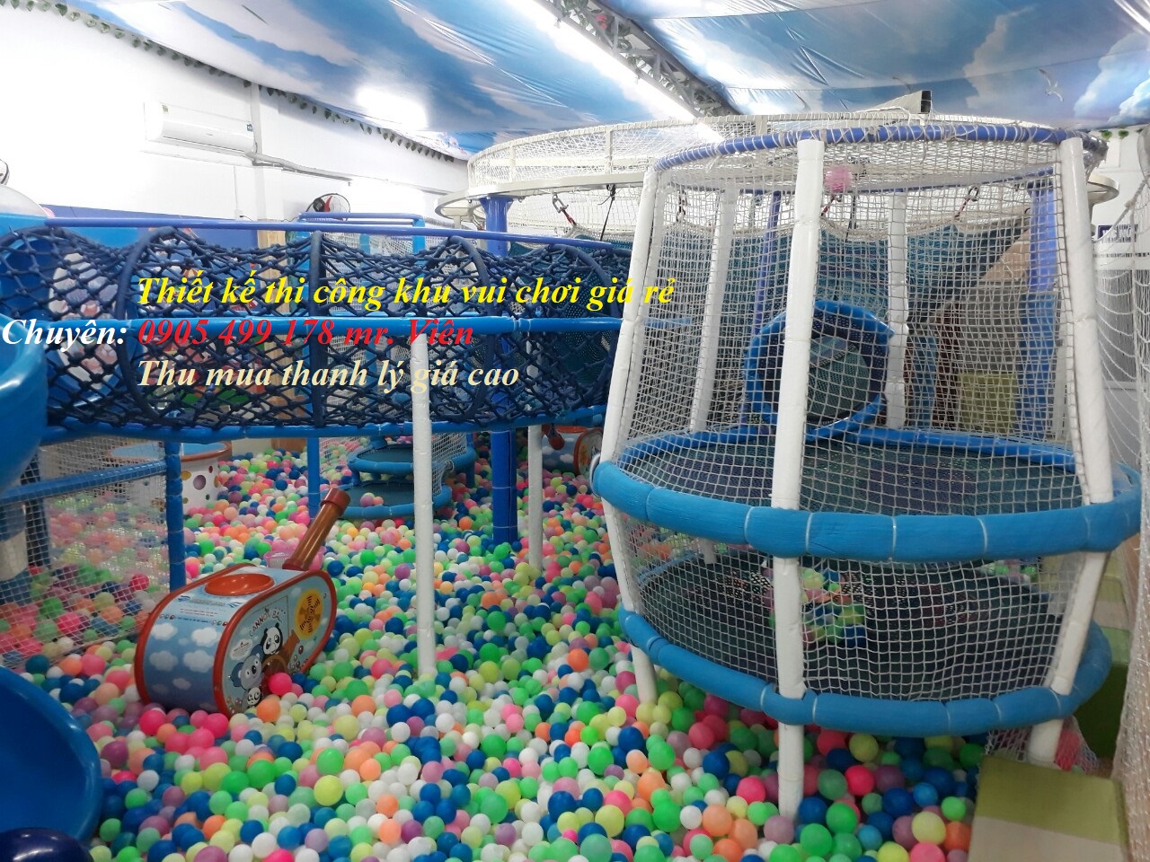 Thi Công Hoàn Thành Khu Vui Chơi Trẻ Em Chất Lượng Nhất