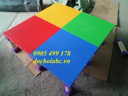SÀN BỤC SÂN KHẤU LẮP GHẾP MẦM NON