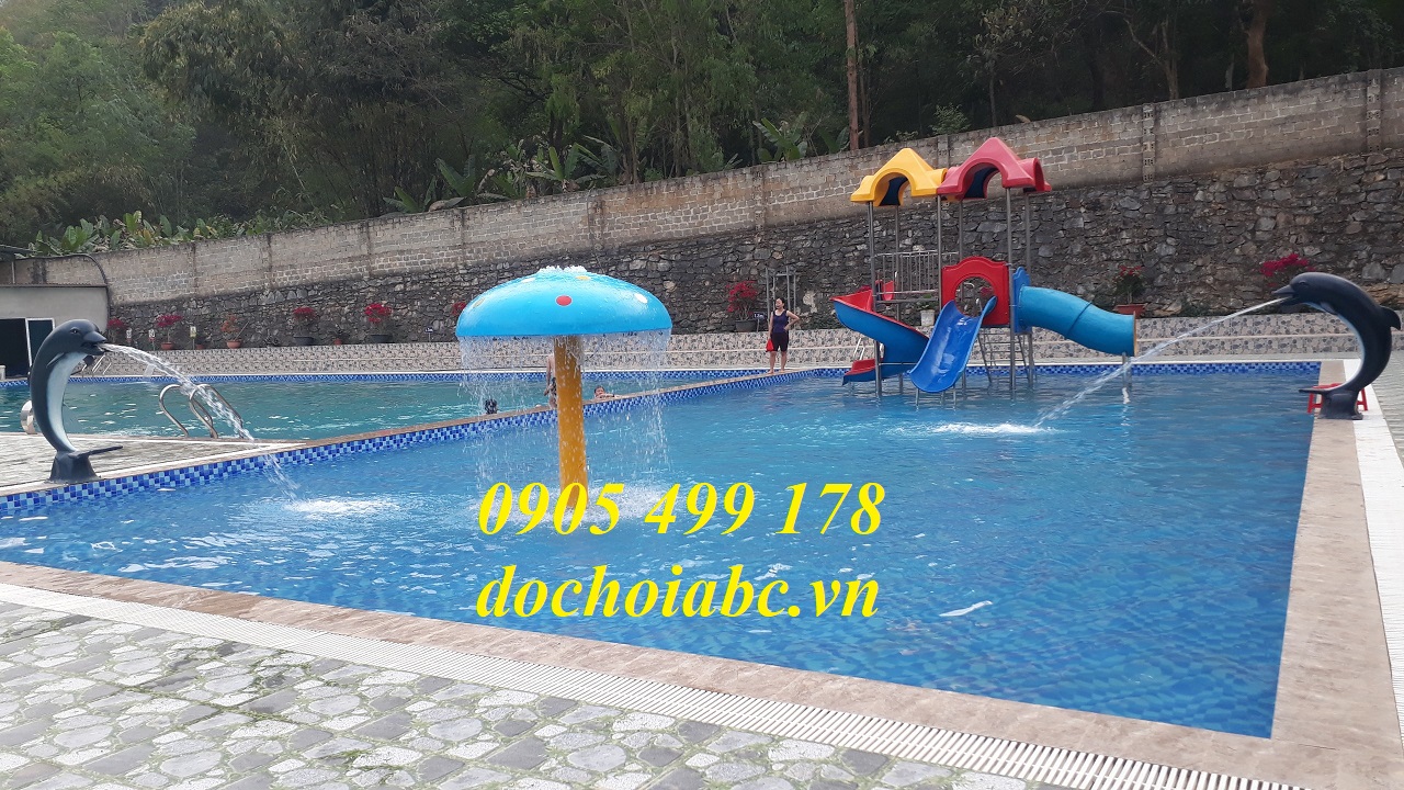 Thiết bị trò chơi sân chơi nước trẻ em