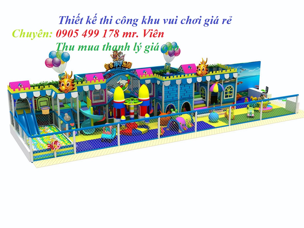 Thi công - Thiết kế - Lắp đặt khu vui chơi trẻ giá rẻ nhất
