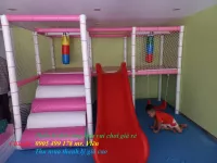 Thi công - Thiết kế - Lắp đặt khu vui chơi trẻ em kết hợp kinh doanh quán cafe tại Bình Định