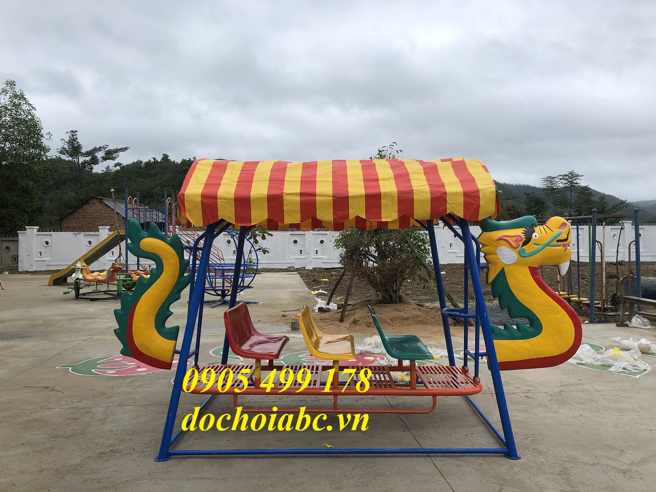 XÍCH ĐU THUYỀN RỒNG CHO BÉ MẦM NON