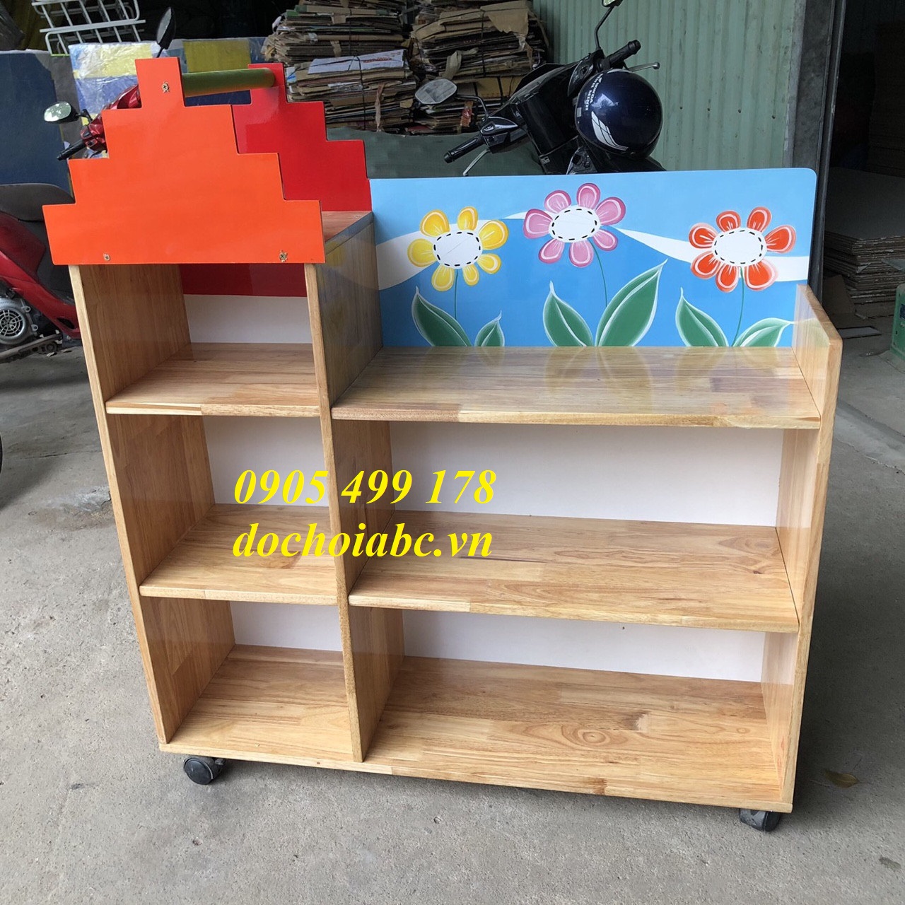 Kệ Gỗ Cho Bé Mầm Non Giá Rẻ - Chất Lượng Nhất