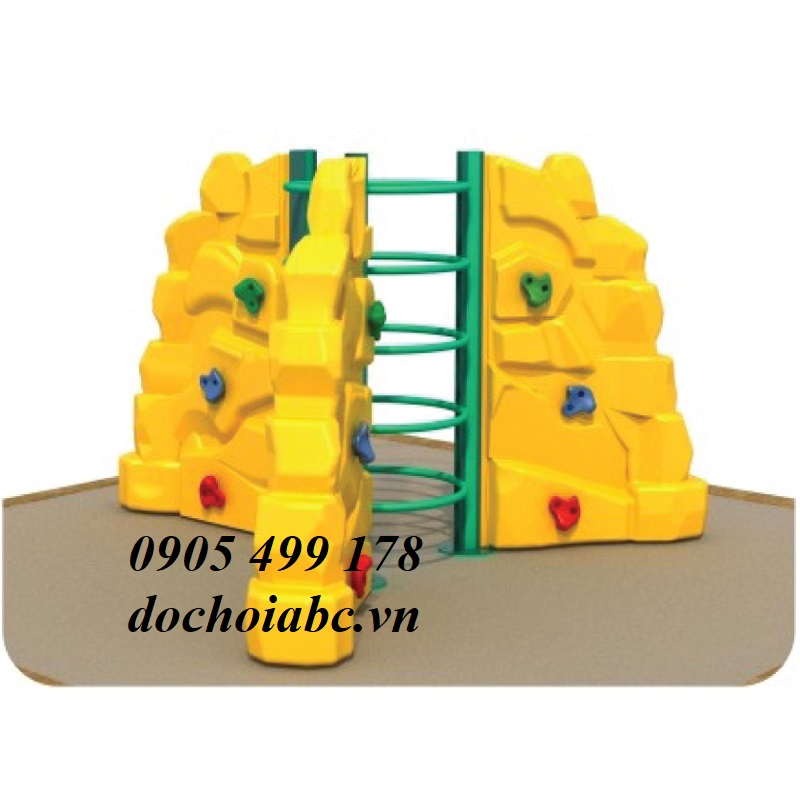 Bộ leo núi mầm non 3 cạnh cho bé