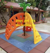 Bộ Leo Núi 3 Mảnh Cây Dừa Cho Bé Mầm Non