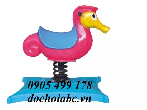 Thú nhún lò xo hình con cá ngựa - Đồ chơi ABC