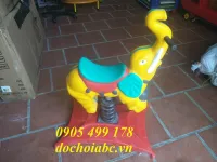 Thú Nhún Lò Xo Hình Con Voi - Đồ chơi ABC