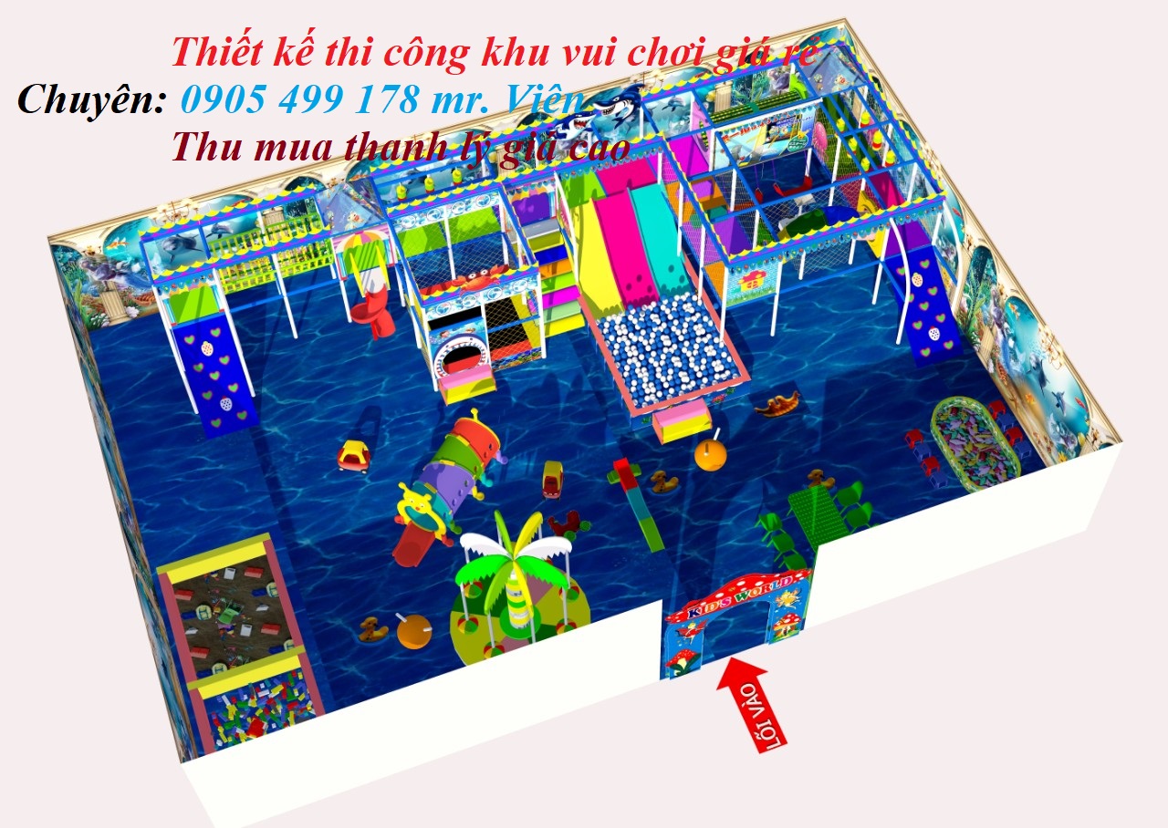 Công Ty Chuyên Thiết Kế Khu Vui Chơi Trẻ Em Giá Rẻ - Chất Lượng Nhất