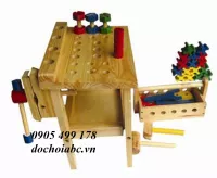 BỘ LẮP RÁP KỸ THUẬT BẰNG GỖ CHO BÉ